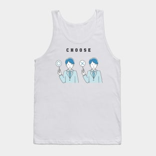 choose O or X Tank Top